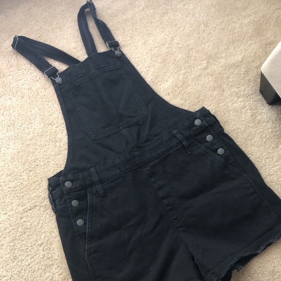 Madewell Denim - Madewell Adirondack Short Overalls